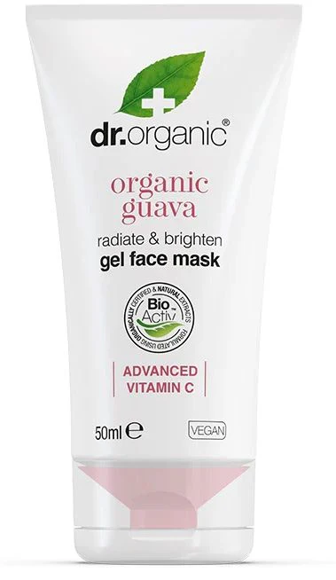 Mascarilla Facial en Gel de Guayaba · Dr Organic · 50 ml