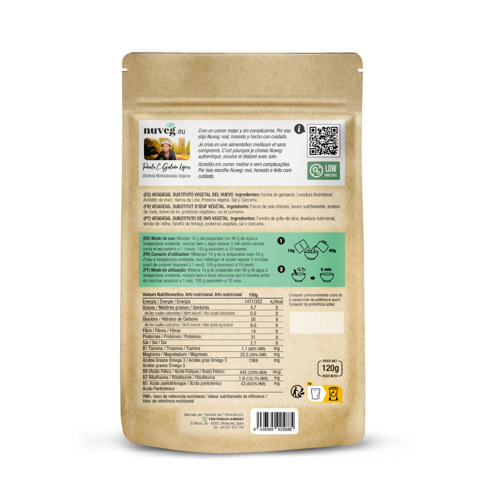 Veggiegg · Nuveg · 120 gramos - Image 2