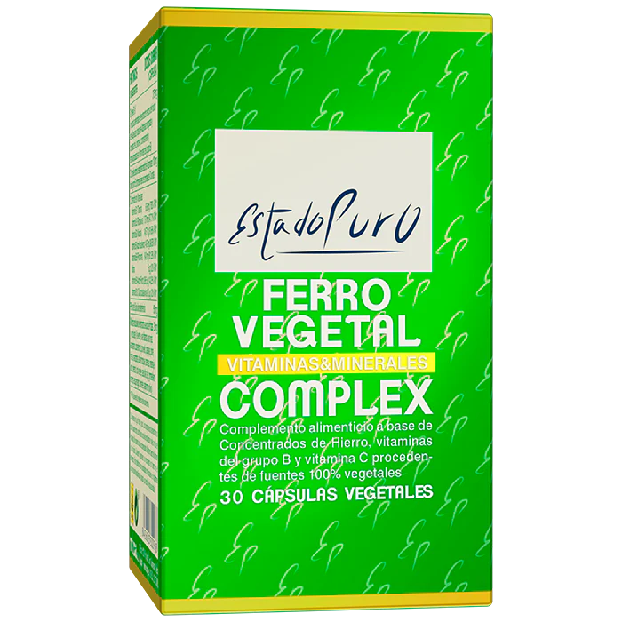 Ferro Vegetal Complex · Tongil · 30 cápsulas