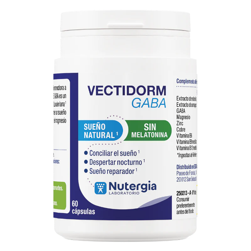 Vectidorm Gaba · Nutergia · 60 cápsulas