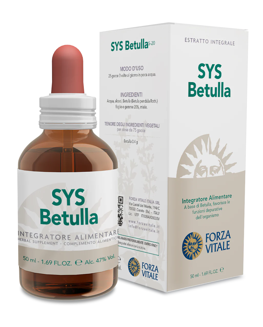 SYS Betulla · Forza Vitale · 50 ml