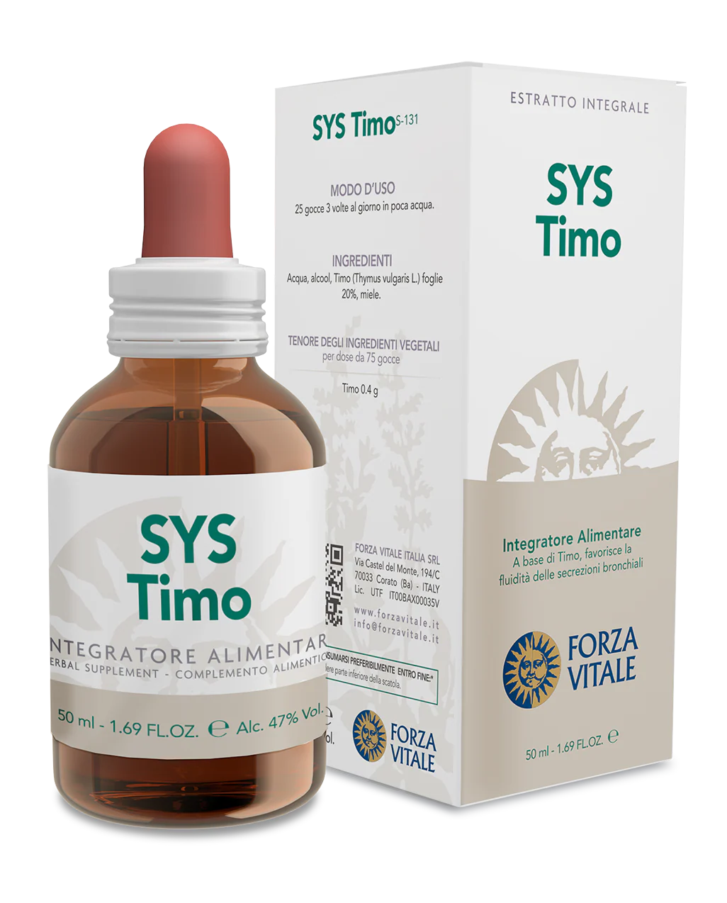 SYS Timo Volgare · Forza Vitale · 50 ml