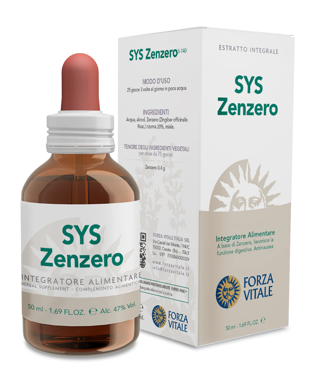 SYS Zenzero · Forza Vitale · 50 ml