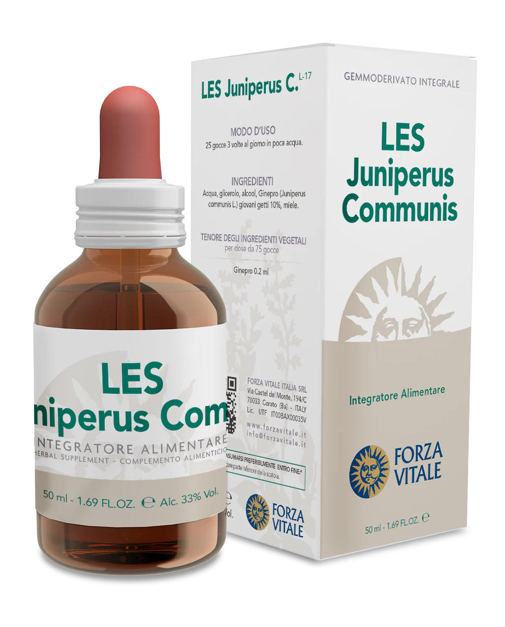 LES Juniperus Communis · Forza Vitale · 50 ml