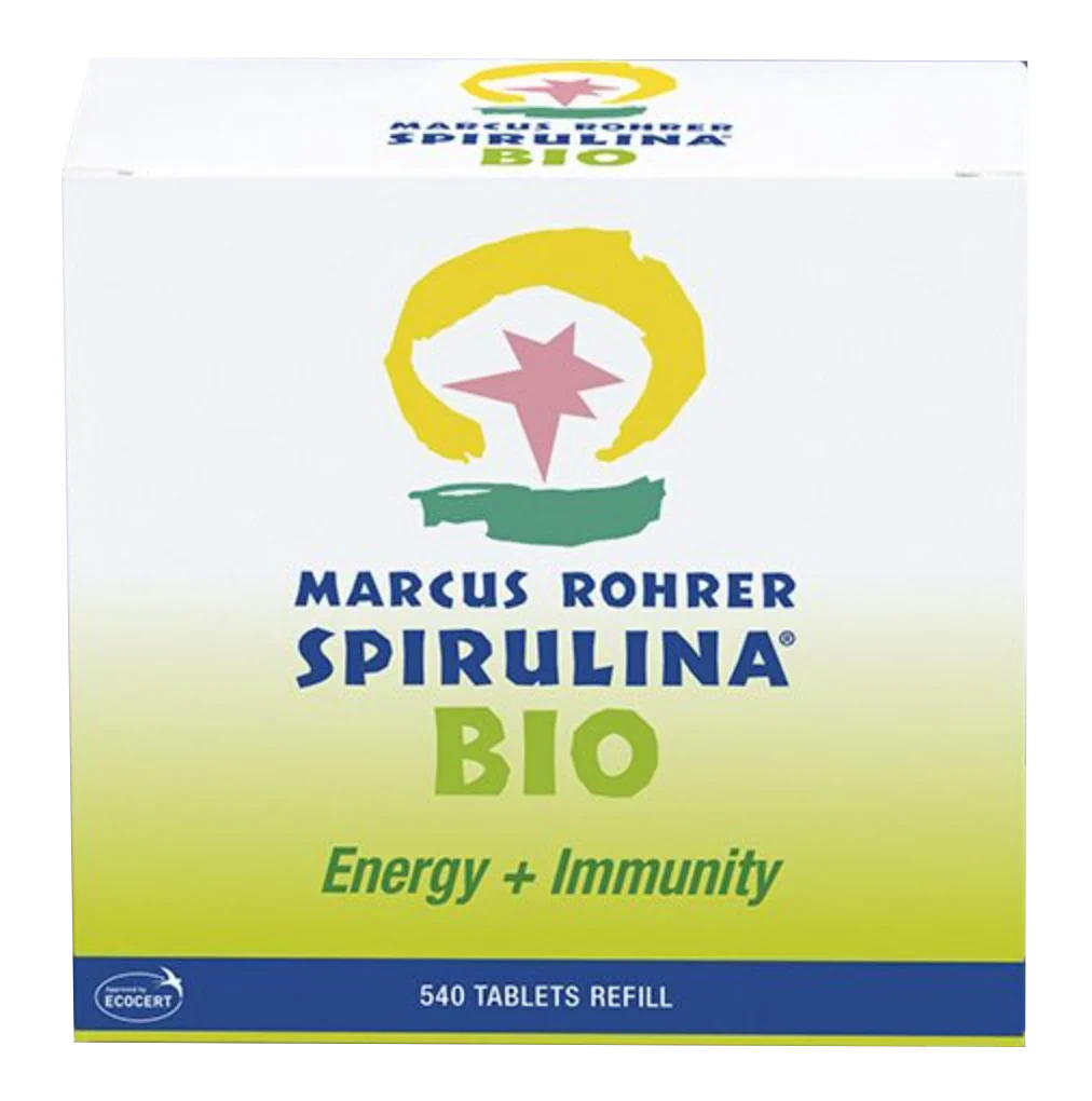 Spirulina BIO · Marcus Rohrer · Recarga 540 comprimidos