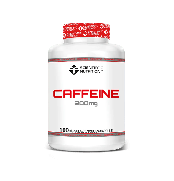 Cafeína 200 mg · Scientiffic Nutrition · 100 cápsulas