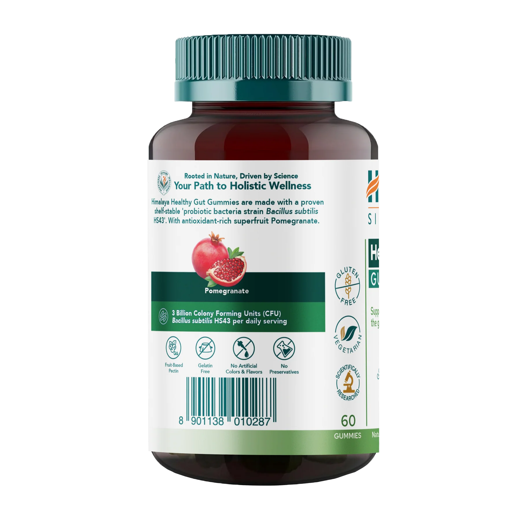 Healthy GUT · Himalaya · 60 gummies - Image 2