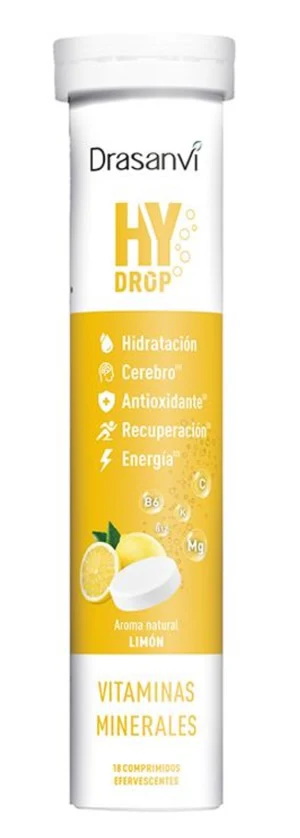 Hydrop Electrolitos Efervescentes Sabor Limón · Drasanvi · 18 comprimidos