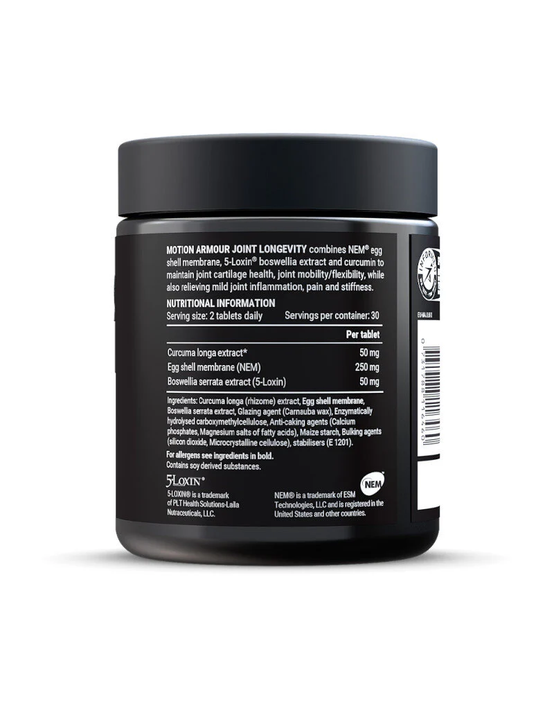 Motion Armour Joint Longevity · Pillar Performance · 60 comprimidos - Image 2