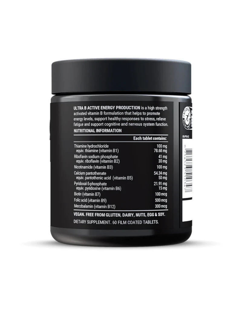 Ultra B Active · Pillar Performance · 60 cápsulas - Image 2