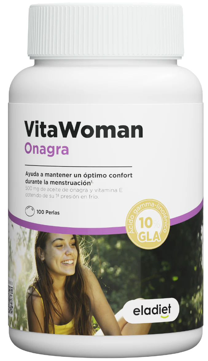 VitaWoman Onagra · Eladiet · 100 perlas